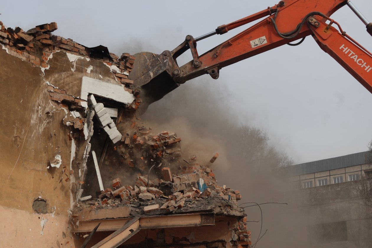 Незаконный самострой снесли в Краснодаре Александр Шепырев