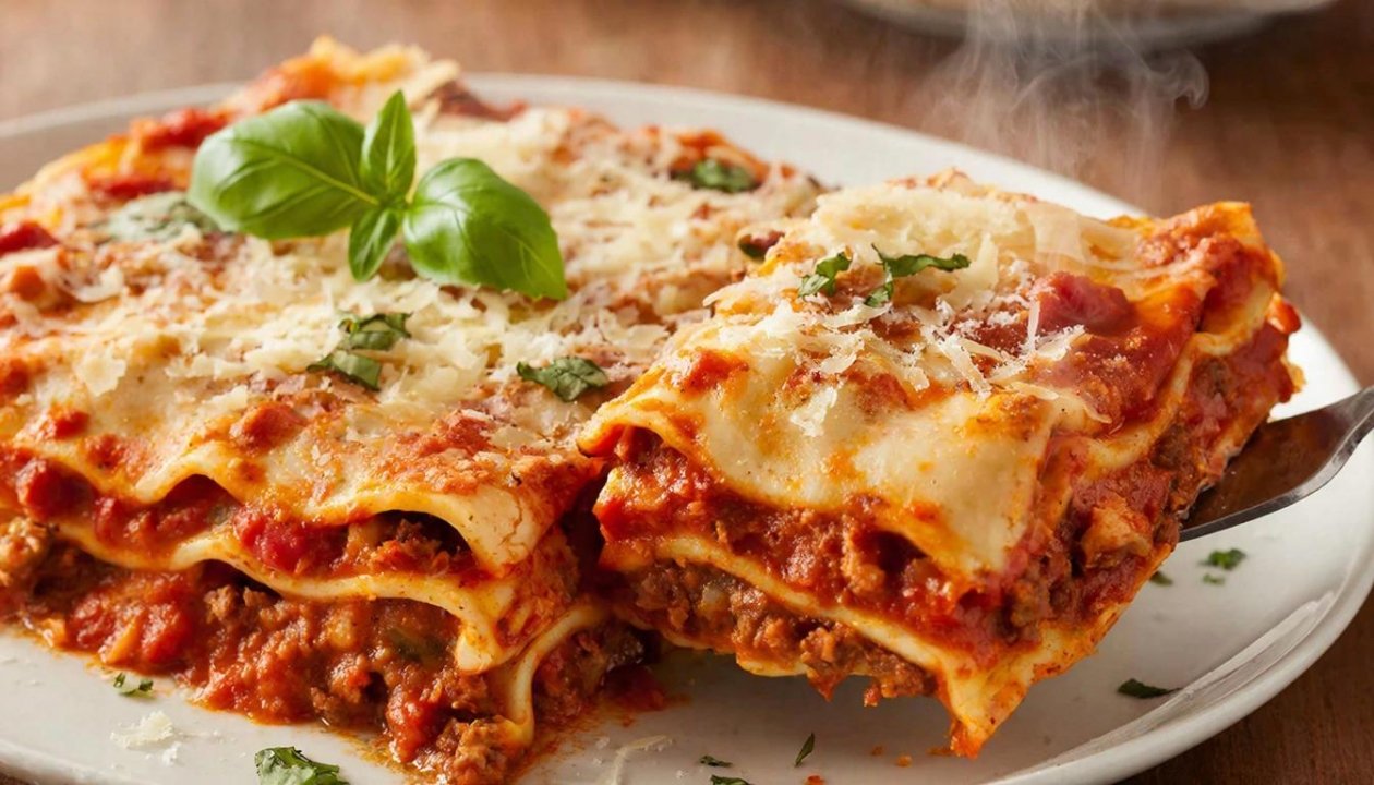 Ленивая лазанья в разгар рабочей недели - быстрый и вкусный для всей семьи Kandinsky by Sber AI (12+)