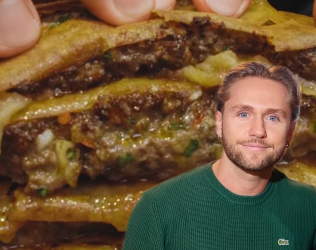 Влад Соколовский коллаж сгенерирован ИА UssurMedia на основе скриншота из видео. соцсети Ильи Благовещенского