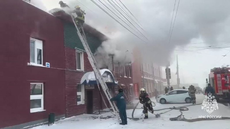 Прокуратура контролирует проверку по факту пожара в центре Иркутска Пресс-служба ГУ МЧС России по Иркутской области