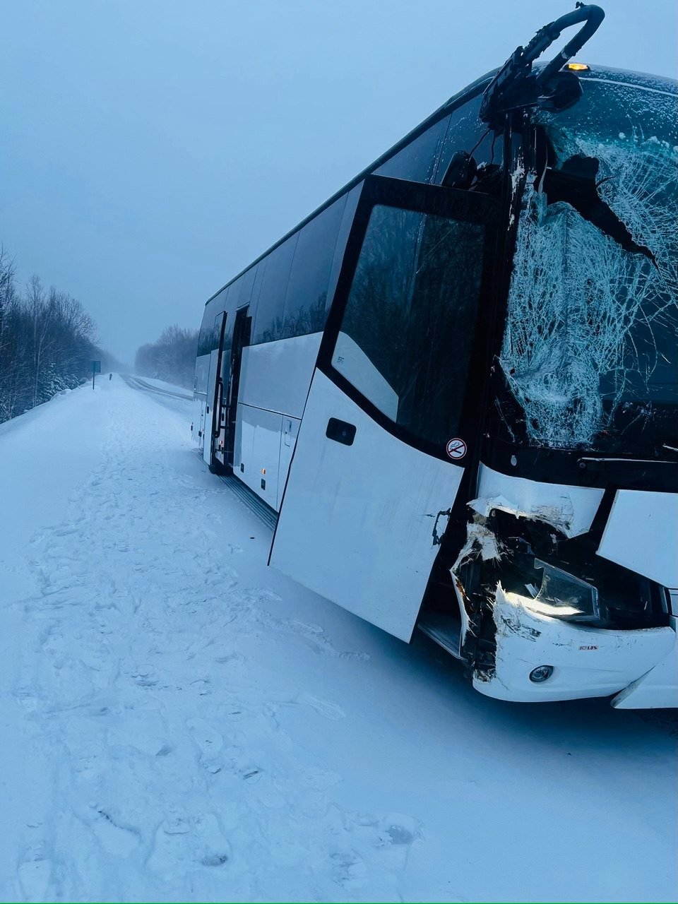 ДТП с автобусом ТГ Госавтоинспекции по Хабаровскому краю