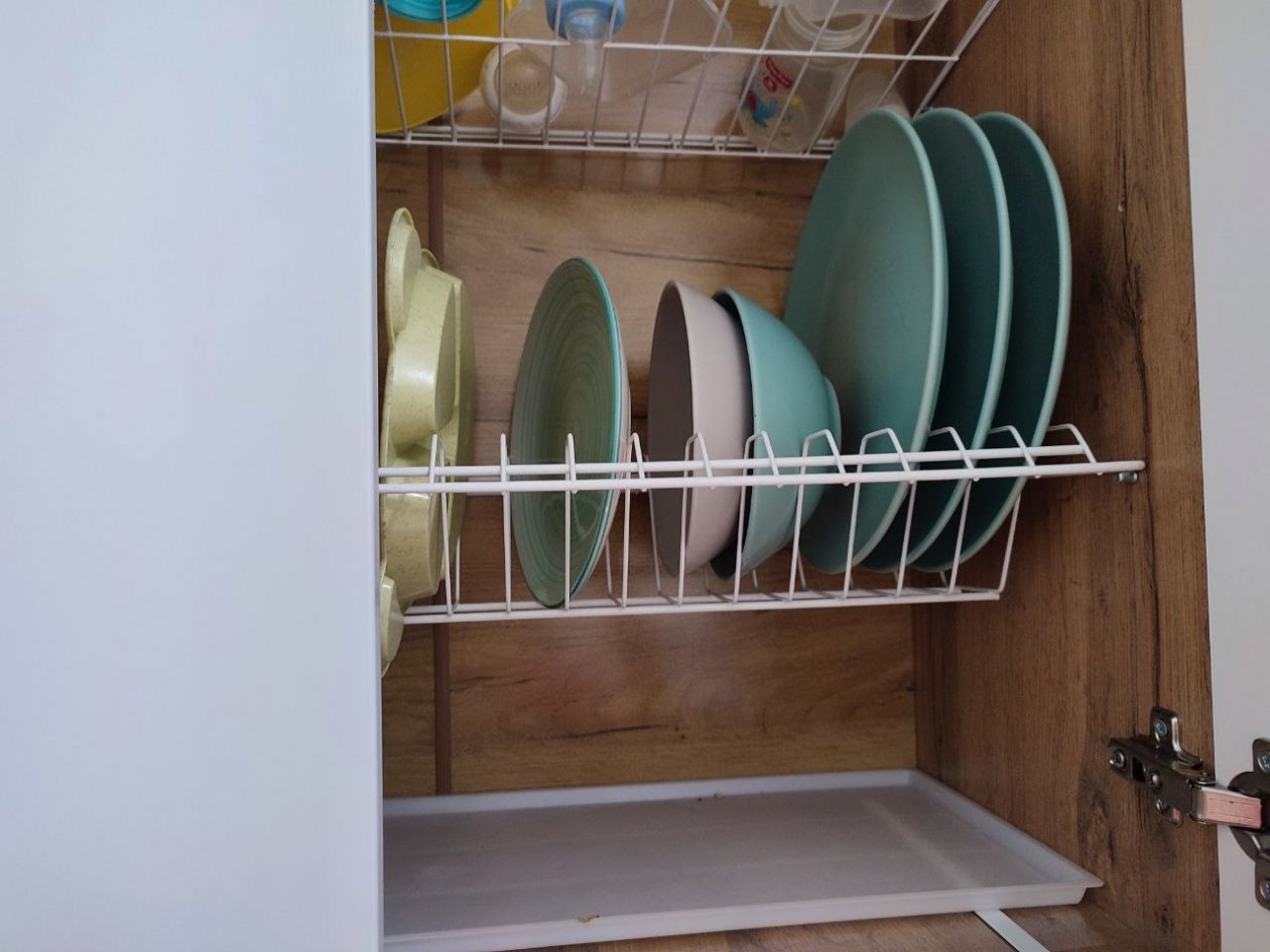 Выбросила сушилку и не жалею - и кухня как из журнала: секрет идеального порядка на столешнице фото автора