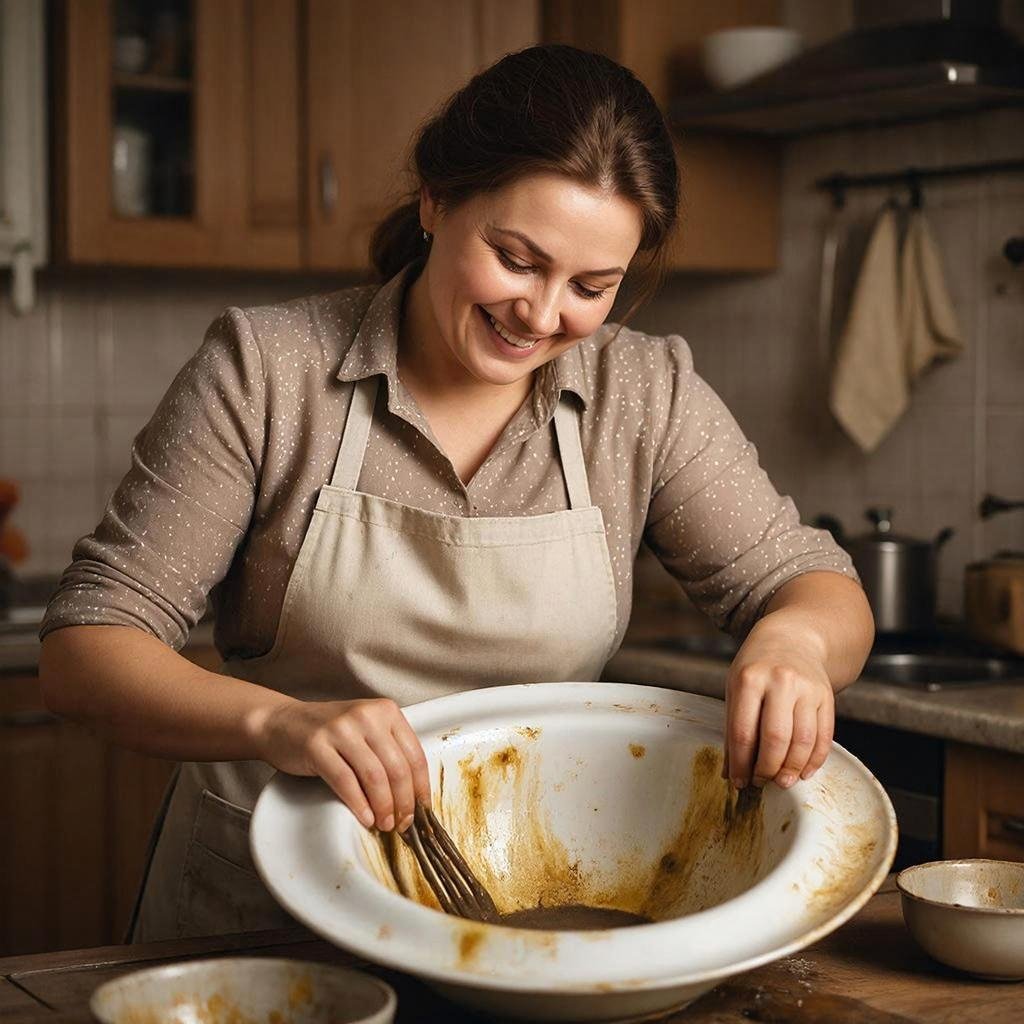 Домохозяйка Kandinsky by Sber AI (18+)