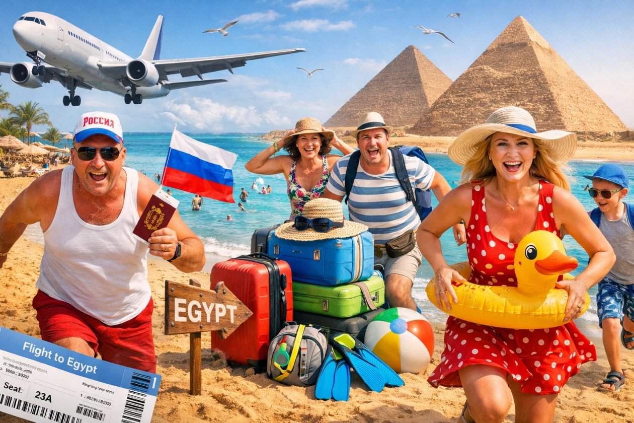 Туристы из России вовсю скупают туры в Египет &quotультра все включено&quot Сгенерировано chat.qwen.ai