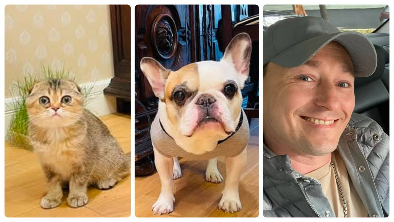 коллаж на основе фото из социальных сетей Сергея Безрукова