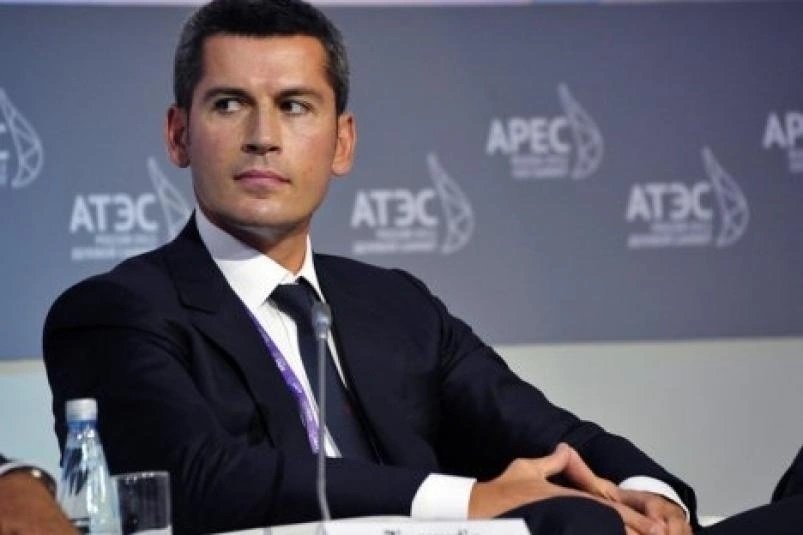 Зиявудин Магомедов во время саммита АТЭС во Владивостоке (сентябрь 2012 года) ИА PrimaMedia