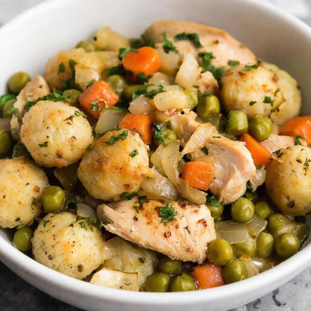 Курица с клёцками GigaChat