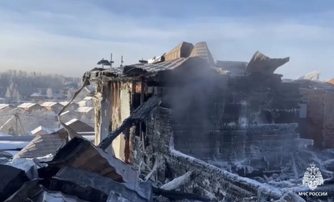 Пожар в частном доме унес жизни двух пенсионеров в поселке Ново-Иркутский Пресс-служба ГУ МЧС России по Иркутской области