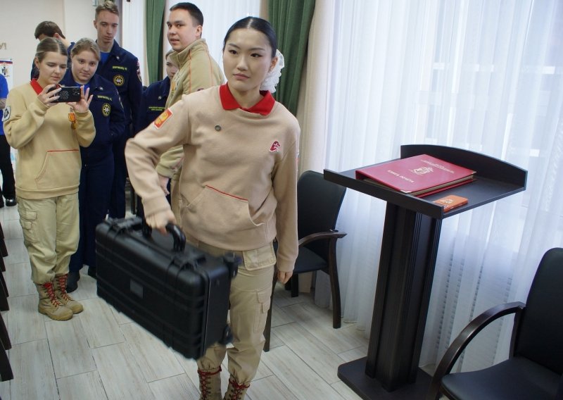 &quotСтуденческий десант&quot высадился в хабаровском УМВД Пресс-служба УМВД России по Хабаровскому краю