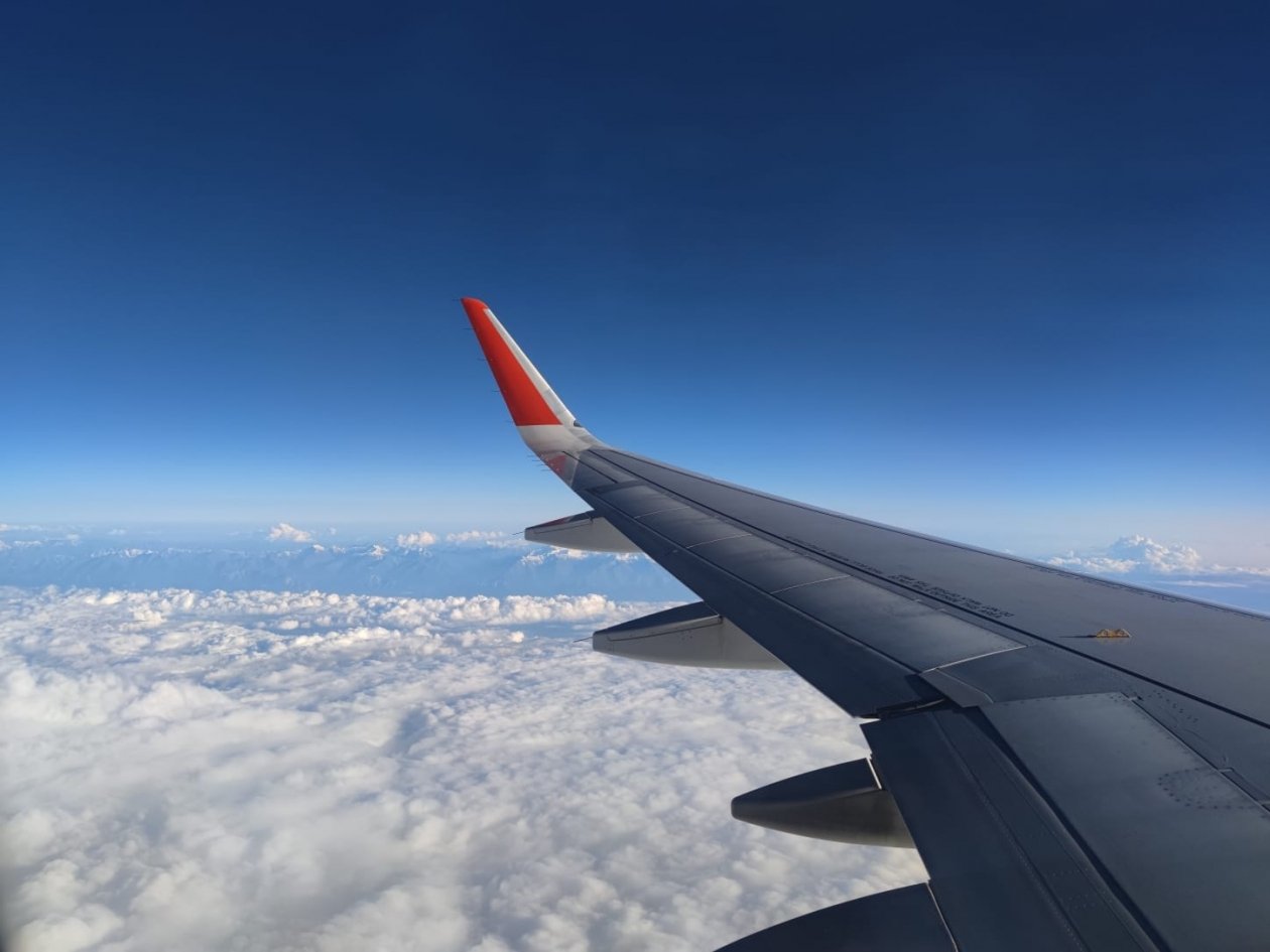 Самолёт в полёте ИА Stavropol.Media, Елена Гиневская