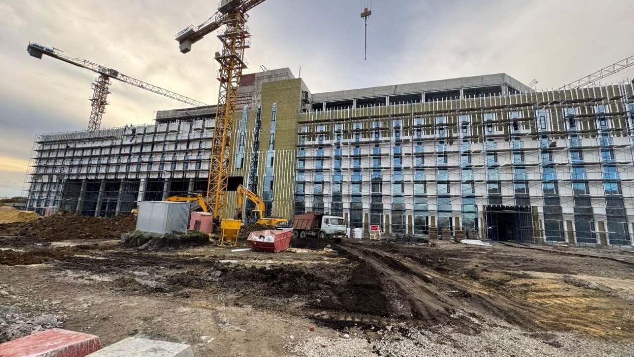 Строительство культурного центра на юго-западе Ставрополя подходит к экватору Пресс-служба министерства строительства Ставрополья