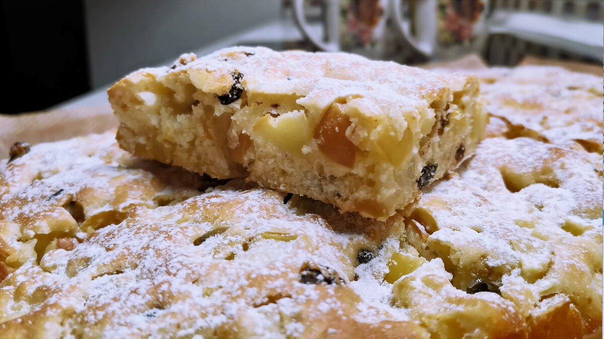 Всё смешали и в духовку - ленивый аналог шарлотки: даже форма не нужна дзен-канал &quotРозовый баклажан&quot (12+)