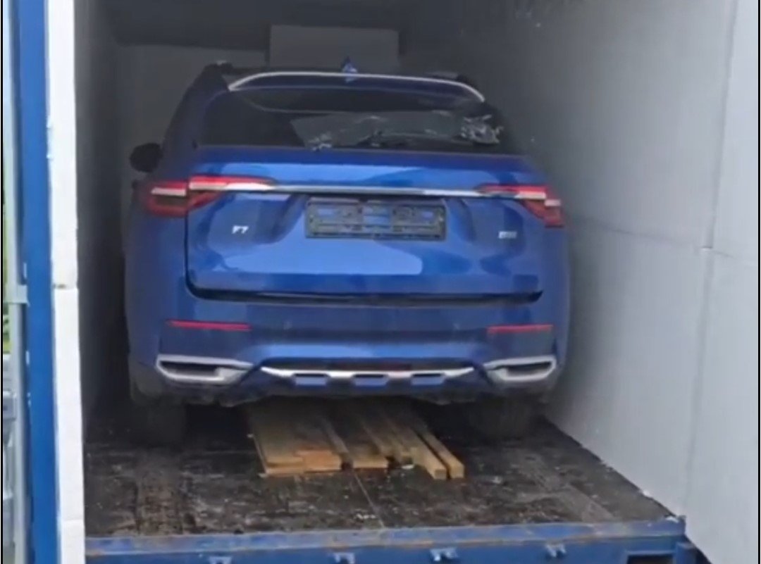 Тот самый &quotугнанный&quot автомобиль Haval F7 УМВД РФ по Камчатскому краю