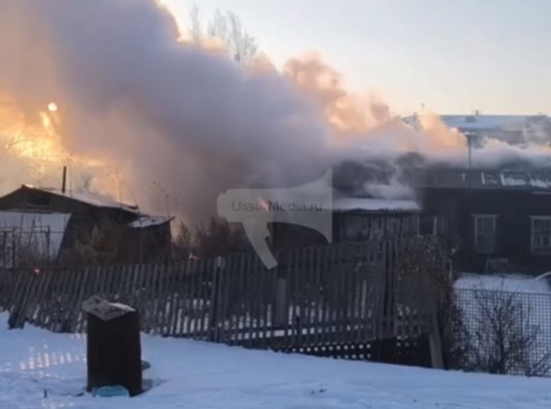 Пожар на улице Полушкина прислали подписчики