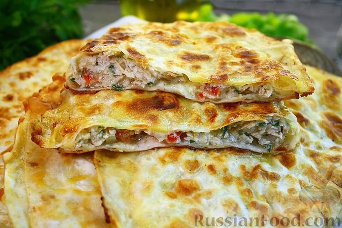 Эти ленивые чебуреки с мясом и сыром станут вашим хитом. Тесто заводить не нужно russianfood.com