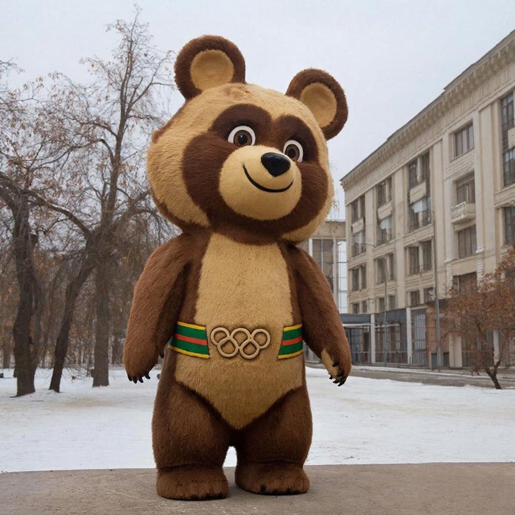 Олимпийский мишка из 1980 года стал талисманом сборной России на Олимпиаде-2026 GigaChat (18+)