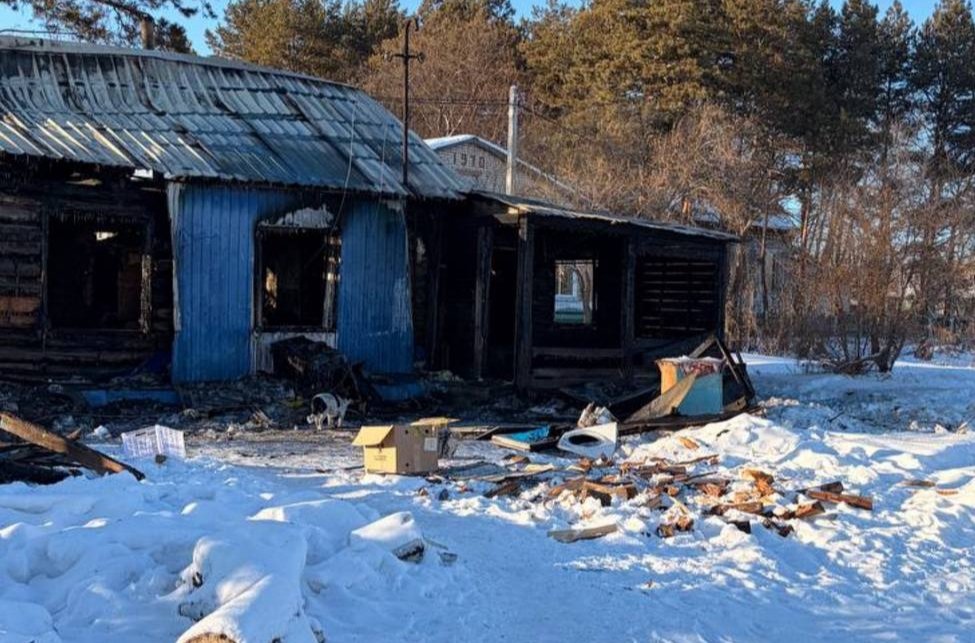 После пожара многодетная семья из Приамурья лишилась жилья Прокуратура Амурской области