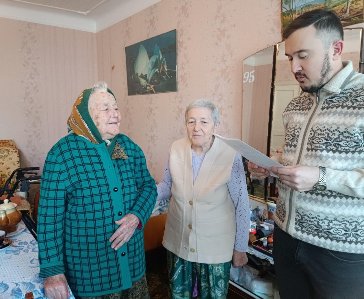 100-летний юбилей отметила труженица тыла в Ессентуках Пресс-служба Ессентуков