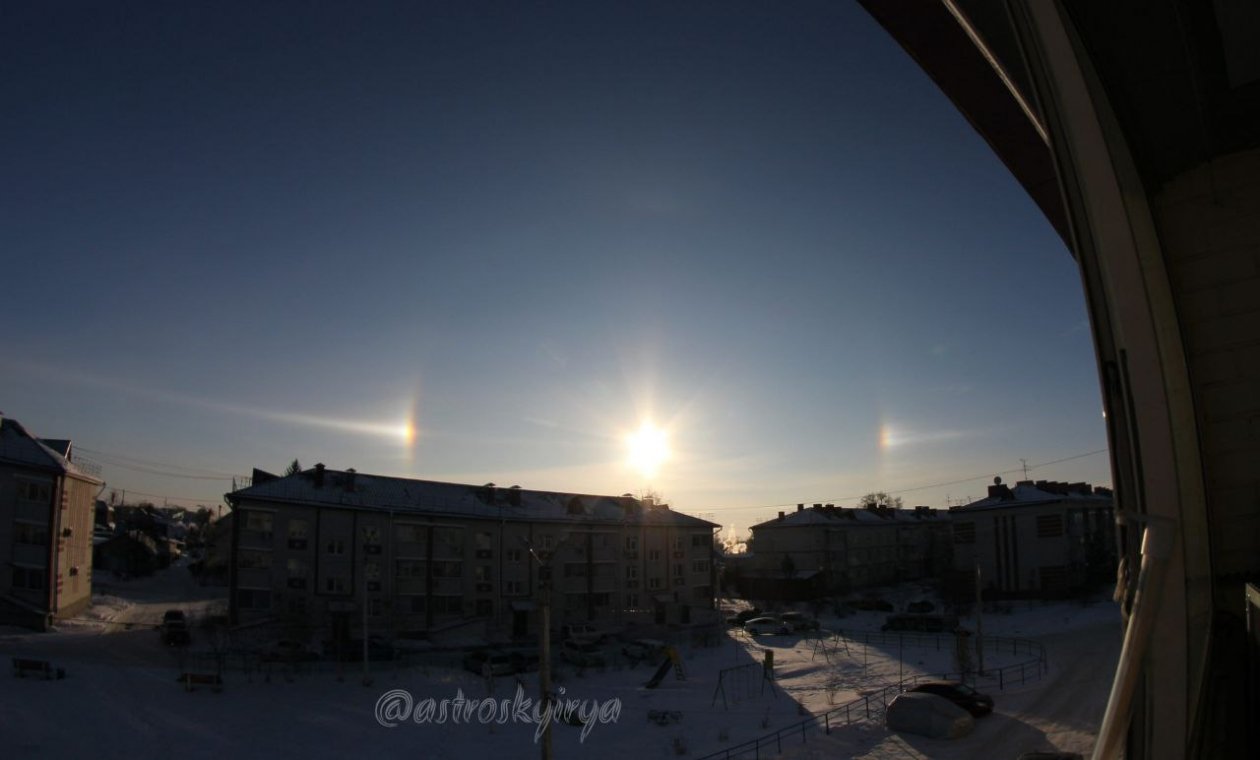 Паргелий первым явился благовещенцам телеграм-канал &quotНебо над нами&quot (18+)