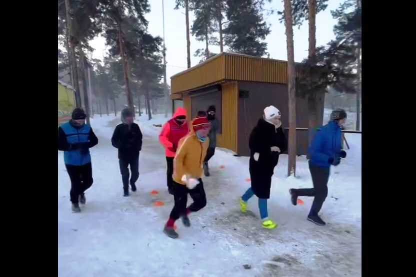 Жители Улан-Удэ в −40 градусов бегают и катаются на велосипедах Весь Улан-Удэ