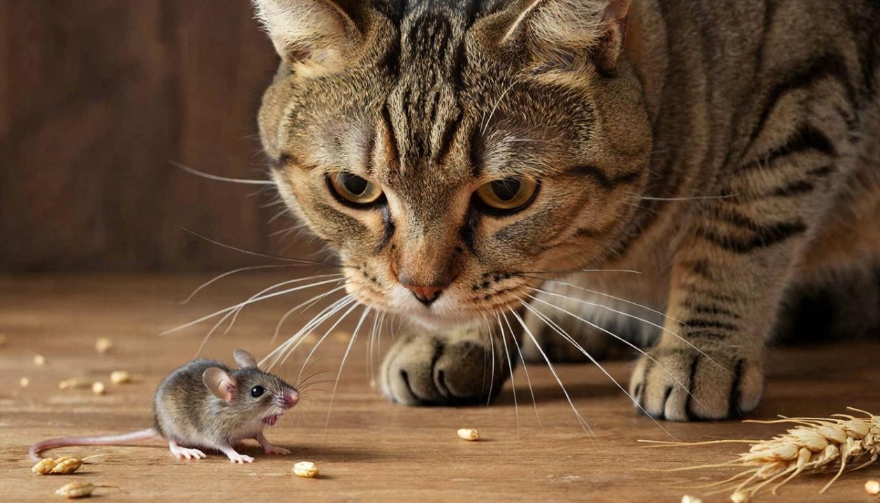 Какие породы котов лучше всего ловят мышей: мнение заводчиков ИИ Kandinsky (18+)
