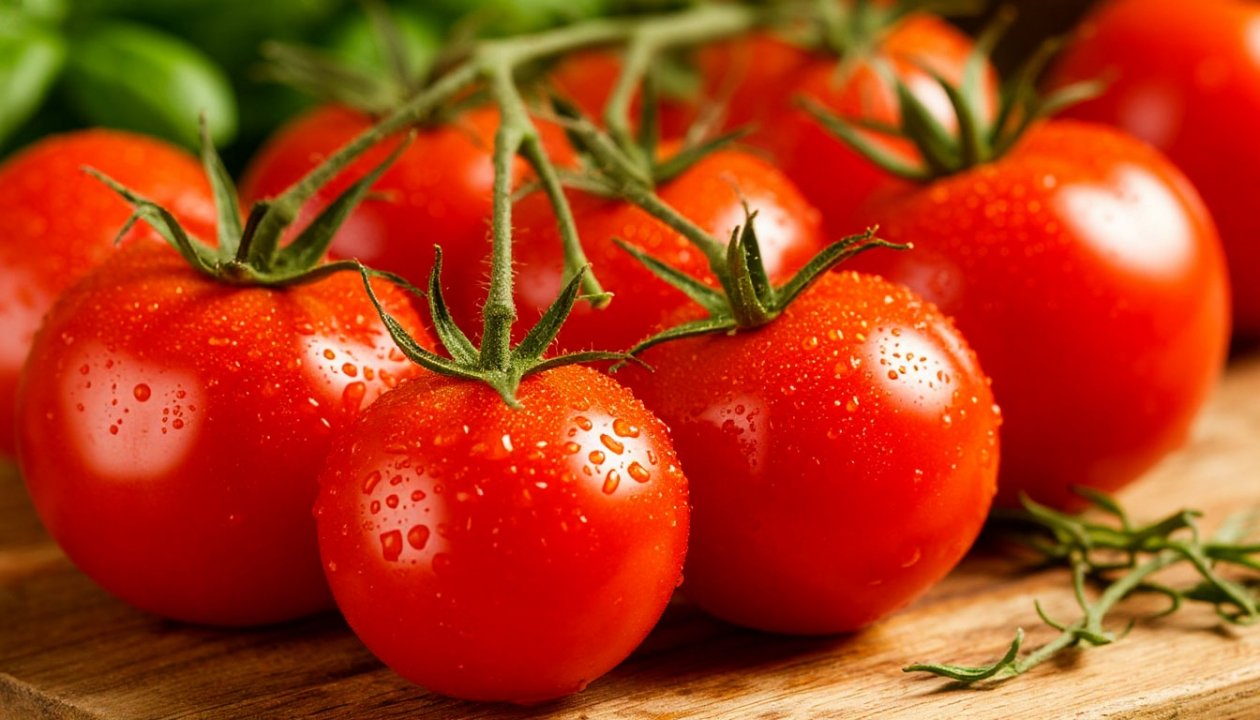 На одной кисти — 40 сочных томатов: этот сорт — невероятная находка для каждого дачника ИИ Кандинский (18+)