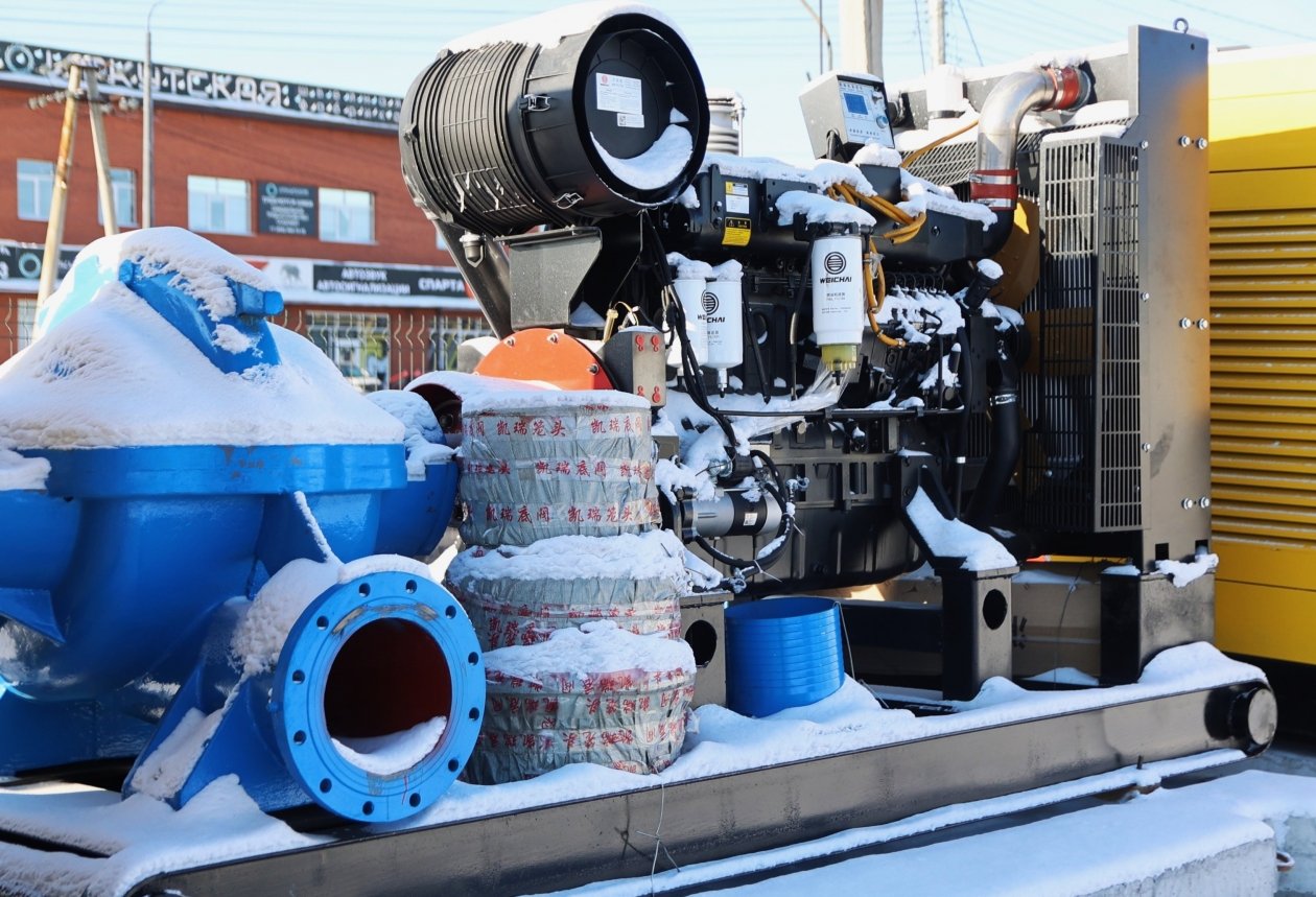 Дизельная генератора я установка GRACE LX 200 на базе двигателя Ricardo Даниил Почекунин, ИА IrkutskMedia