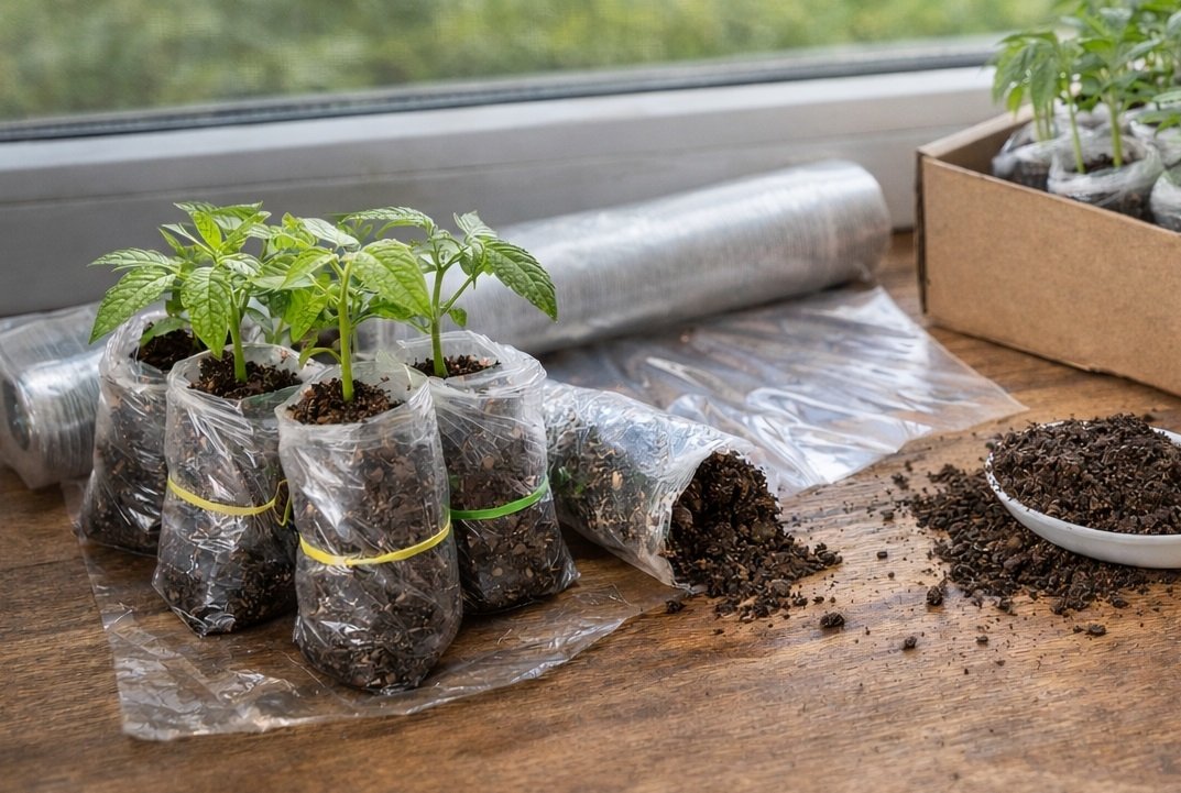 Пеленочный метод для рассады сгенерировано ИИ Qwenlm.ai (18+)