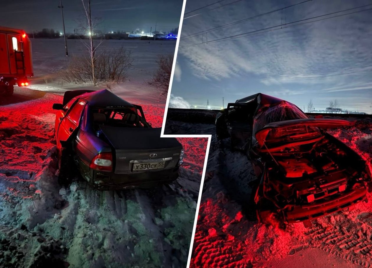 Место ДТП омская полиция