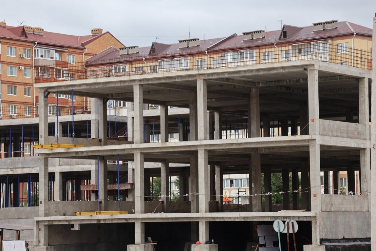 Школа в процессе строительства Александр Шепырев, ИА UssurMedia