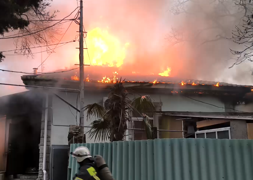 Кадр из видео ГУ МЧС России по Крыму