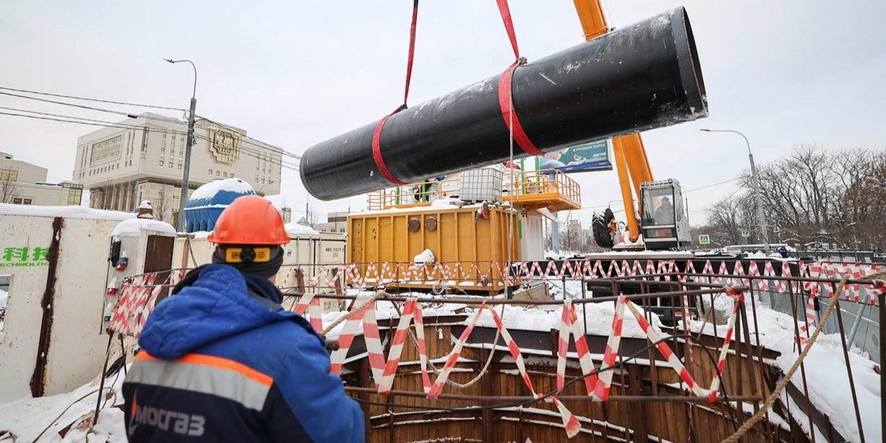 Газопровод высокого давления пресс-служба АО &quotМосгаз&quot