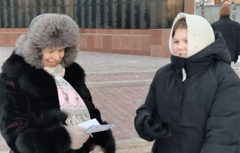 Участники акции предоставлено КШИ