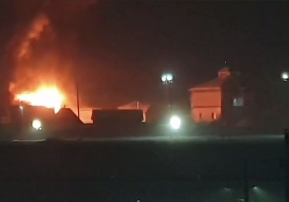 В Улан-Удэ горит шаманский центр &quotТэнгэри&quot Весь Улан-Удэ