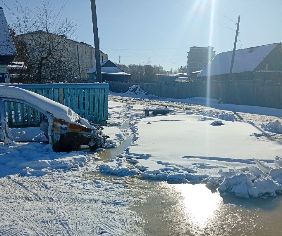 Место разлива канализационных стоков засыплют инертными материалами телеграм-канал &quotOtzovik_shim&quot (18+)