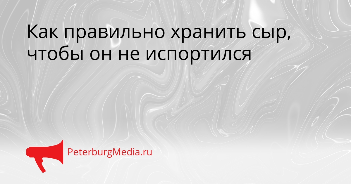 Как правильно хранить сыр, чтобы он не испортился Сгенерировано