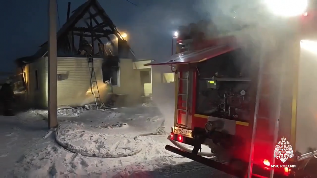 Названа возможная причина пожара в шаманском центре Бурятии МЧС по Бурятии