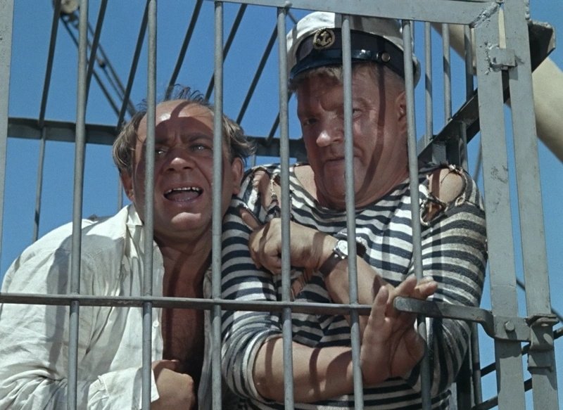 Тематическое фото кадр из фильма &quotПолосатый рейс&quot (12+), 1961 год