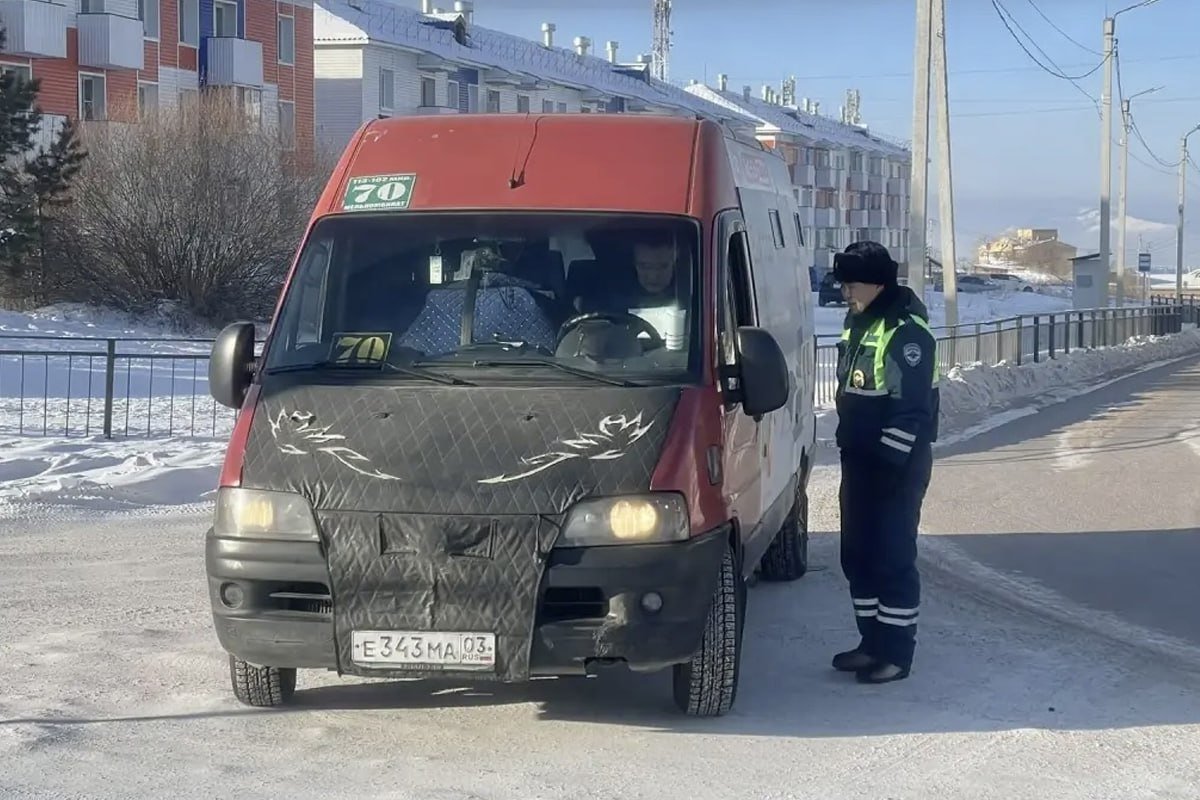 В Улан-Удэ пошла повальная проверка маршруток МВД по Бурятии