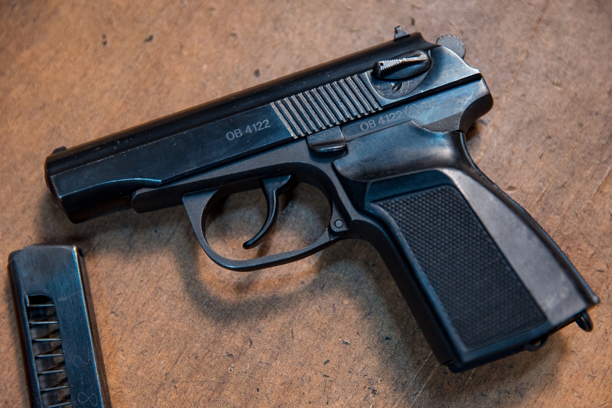 Полиция, оружие, пистолет, криминал, преступление Илья Аверьянов, ИА PrimaMedia