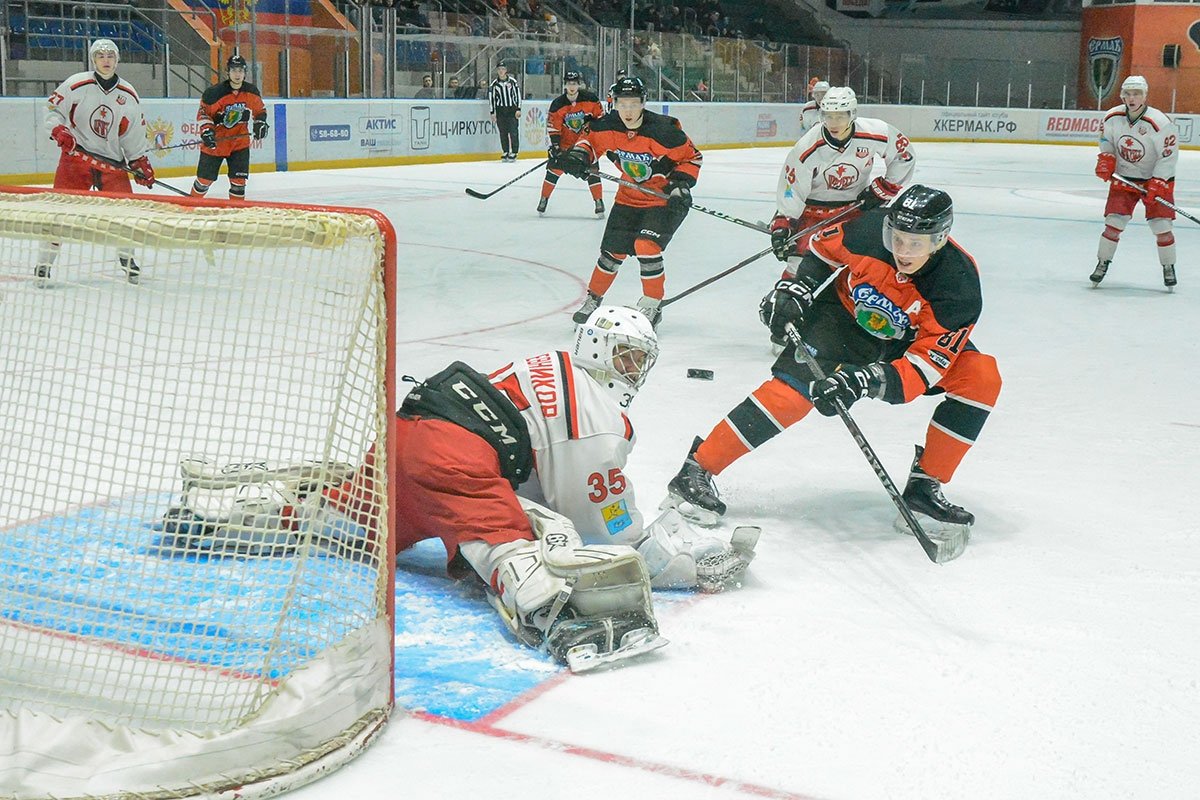 &quotЕрмак&quot разгромил &quotПрогресс&quot во втором хоккейном матче в Ангарске Николай Стернин, сайт ХК &quotЕрмак&quot