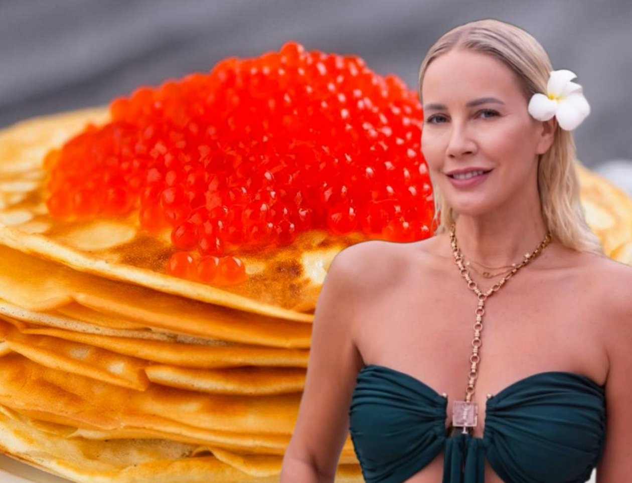 Елена Летучая коллаж сгенерирован ИА UssurMedia на основе соцсетей знаменитости