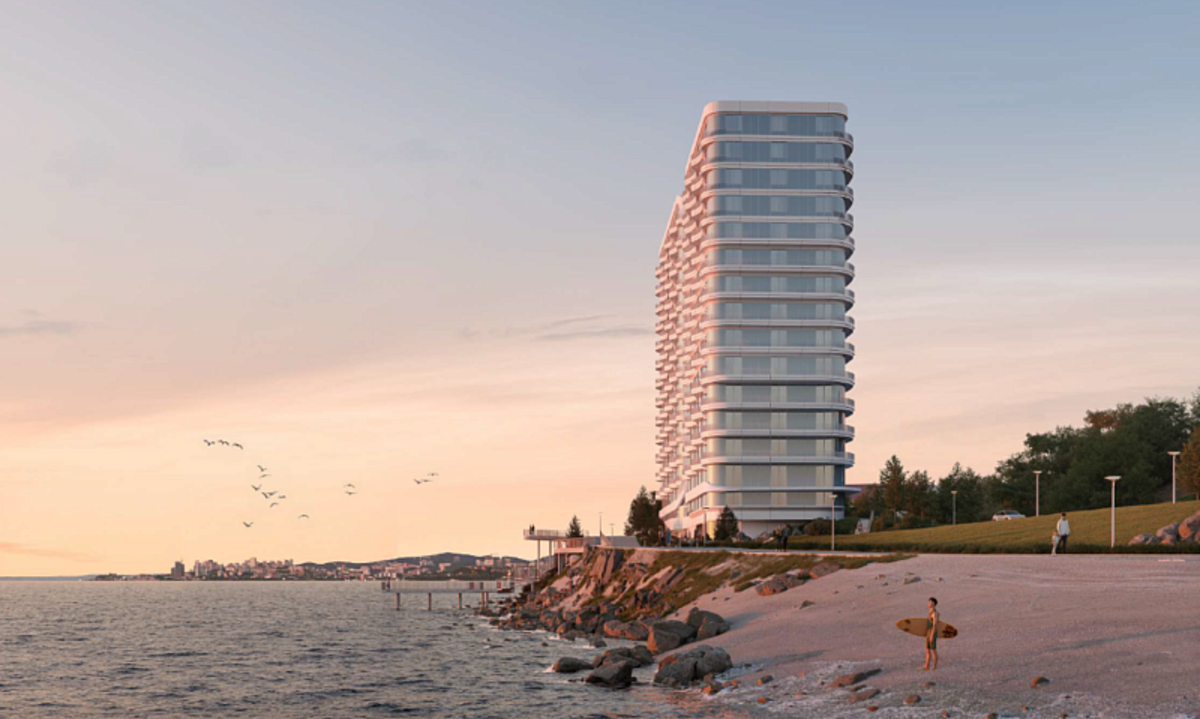 Проект 15-этажной гостиницы Администрация Владивостока