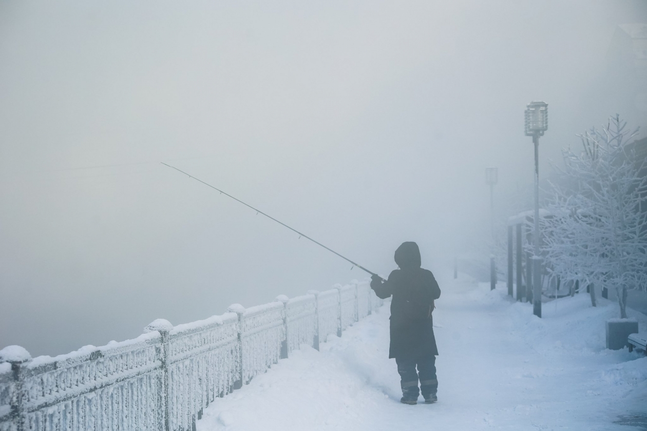 Мороз, зима, Иркутск Юлия Ушакова, ИА IrkutskMedia