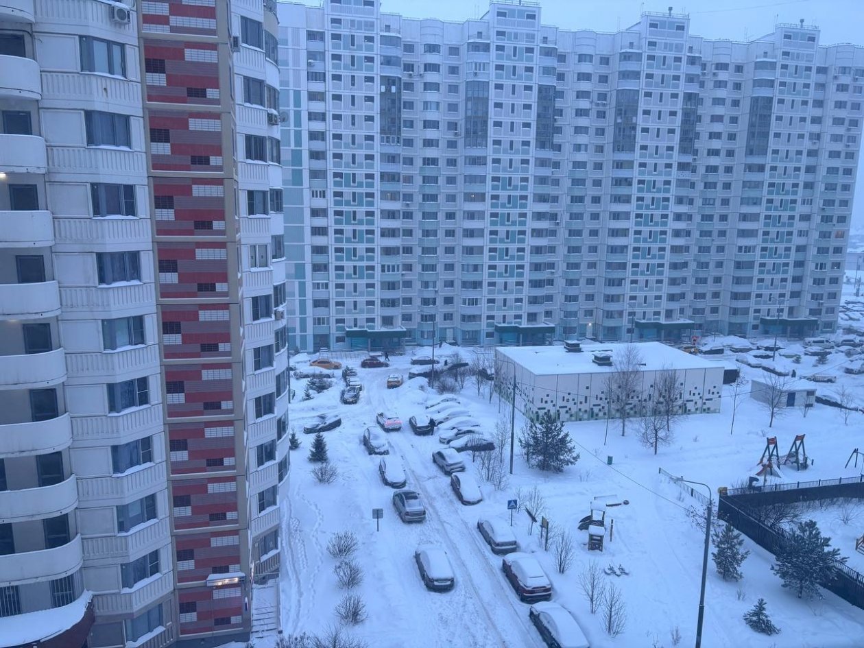 Обстановка в Москве на фоне снегопада ИА StolicaMedia