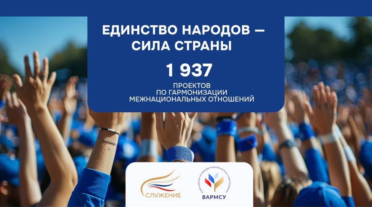 Прием заявок по номинации &quotЕдинство народов — сила страны&quot проходил с 1 декабря по 18 января. Всего поступило 1 937 проектов, премияслужение.рф