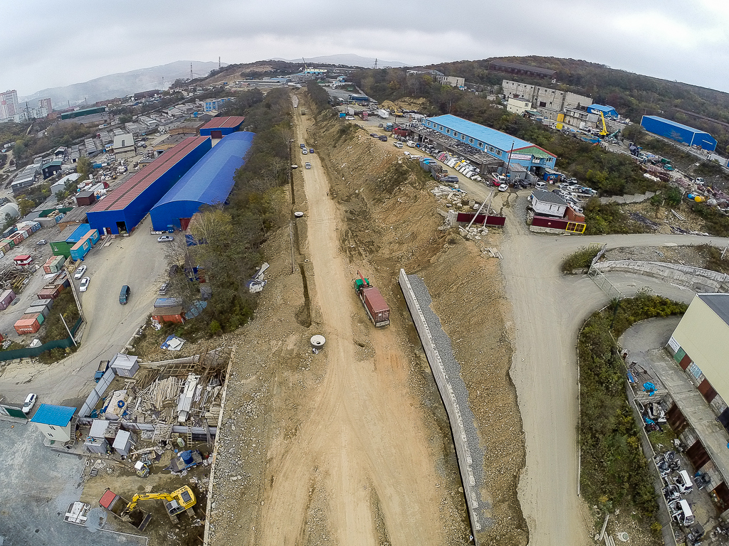 По ней уже должны были поехать, Фото с места события собственное
