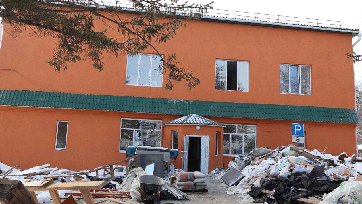 Ремонт ДК &quotНива&quot Анна Маринец, ИА UssurMedia