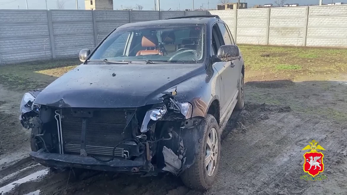 Машину отправили на штрафстоянку МВД по Республике Крым