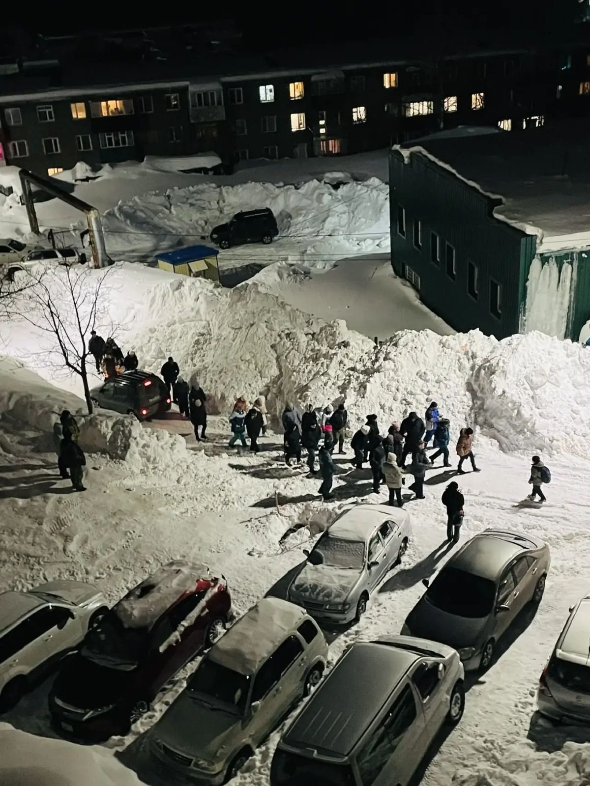 Фото собрания с жителями Открытые источники